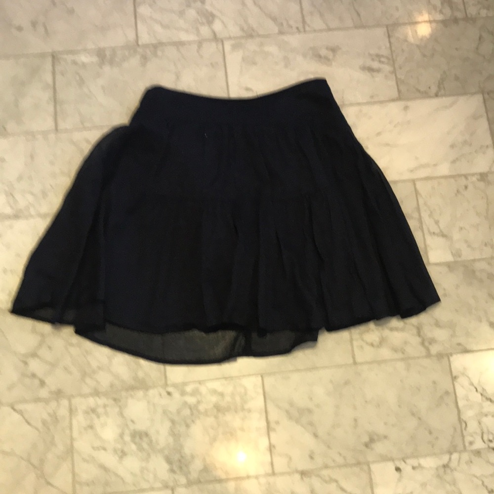 Blue skirt